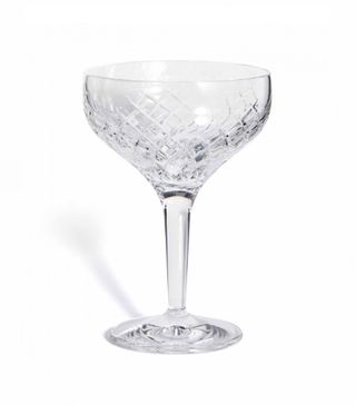 Soho Home + Barwell Cut Crystal Champagne Coupe