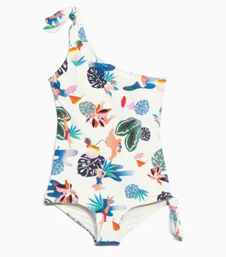 
Other Stories + One Shoulder Knot Swimsuit