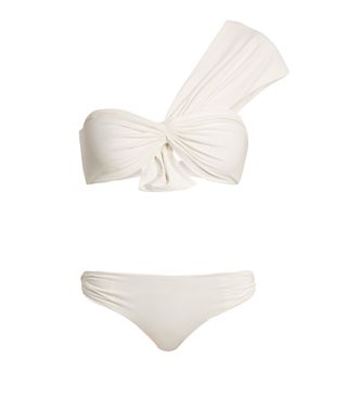 Marysia + Venice One-Shoulder Bikini Top