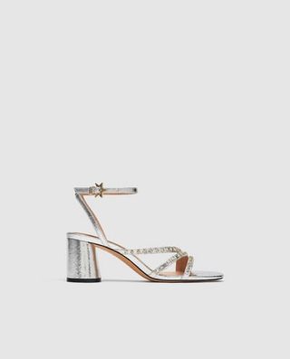 Zara + High Heeled Star Sandals