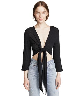 Lanston + Tie Front Top