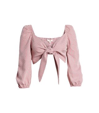 Wayf + Digby Tie Front Crop Top