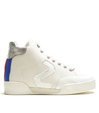 Stella McCartney + Stella High-Top Canvas Trainers