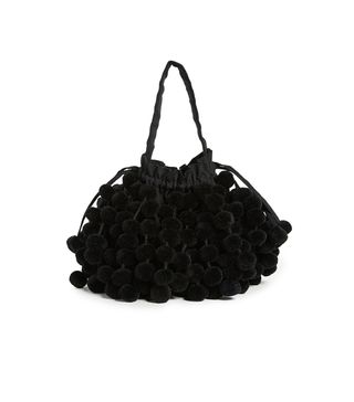 Nannacay + Charlotte Pom Pom Bucket Bag