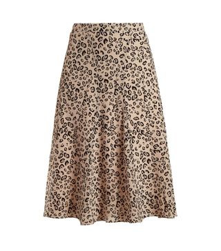 Altuzarra + Caroline Leopard-Print Skirt