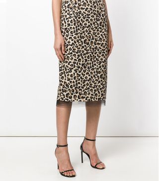 No21 + Fitted Back Vent Pencil Skirt