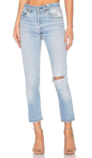 Re/Done + Levis High Rise Ankle Crop