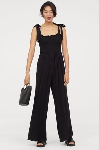 H&M + Jumpsuit with Smocking
