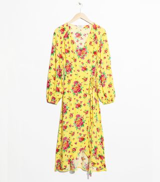& Other Stories + Ruffled Wrap Dress