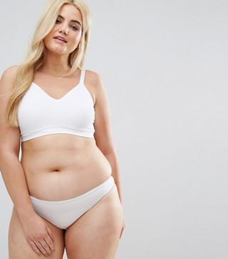 ASOS Curve + Supportive Textured Bralette