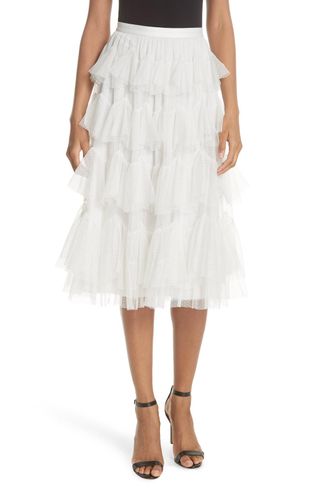 Needle & Thread + Tiered Tulle Skirt