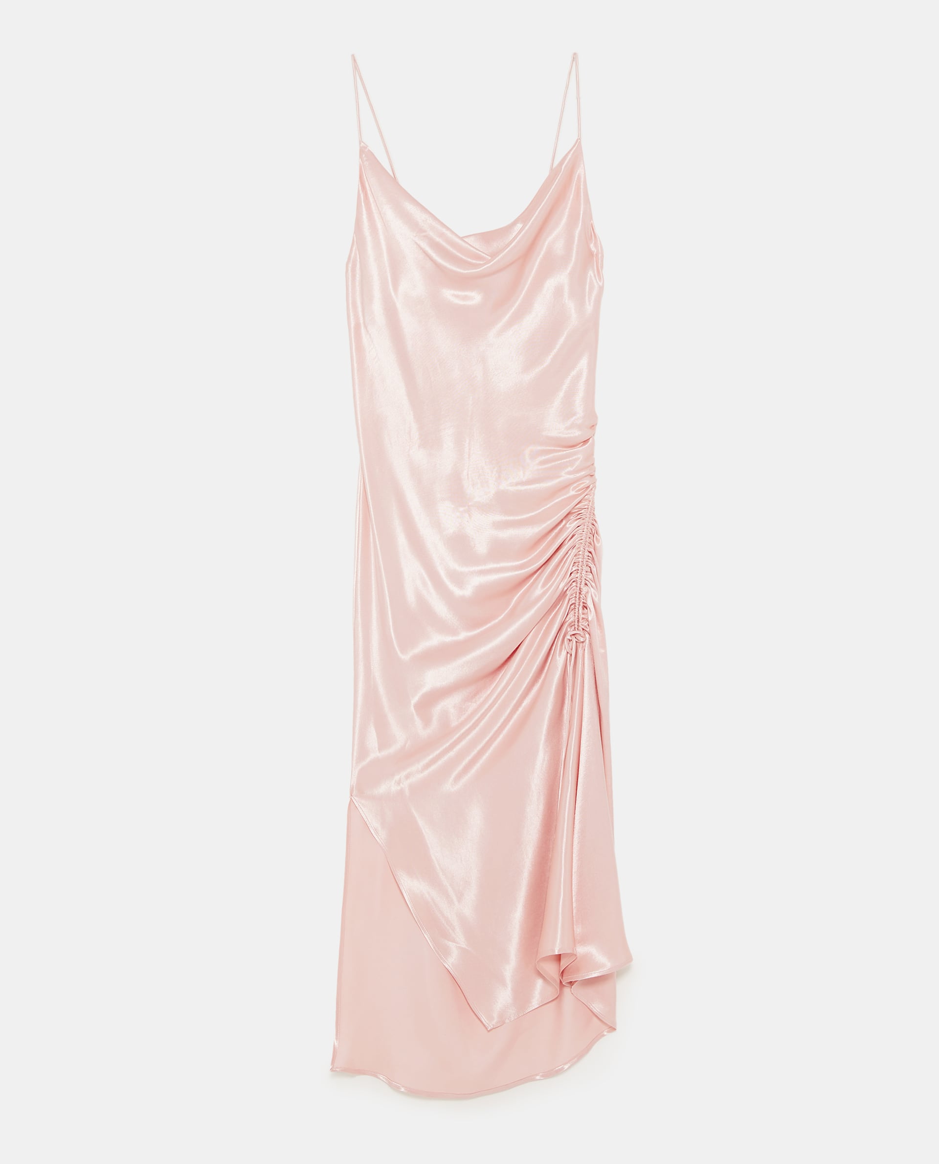 Zara + Draped Camisole Dress
