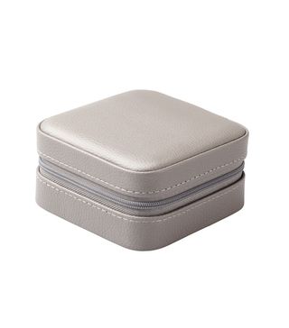Vlando + Small Faux-Leather Travel Jewelry Box