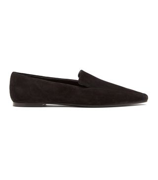 The Row + Minimal Suede Loafers