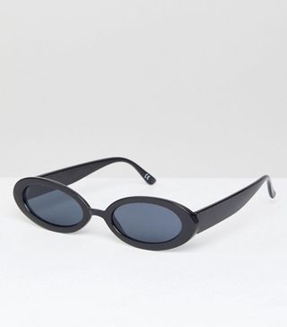 ASOS + Small Oval Sunglasses