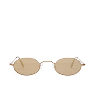 Andy Wolf + Armstrong Oval-Frame Sunglasses