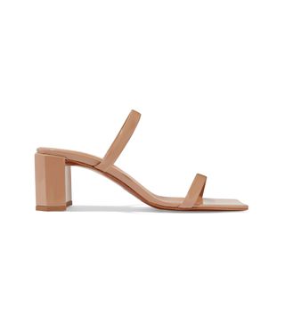 By Far + Tanya Patent-Leather Sandals