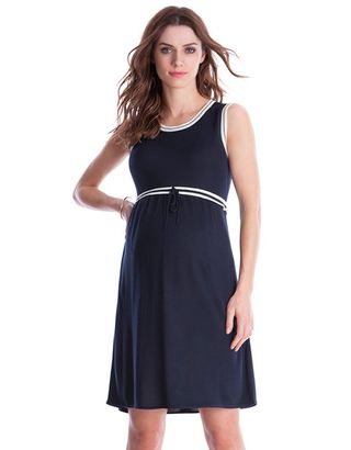 Seraphine + Bamboo Knit Maternity Tennis Dres