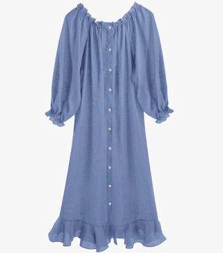 Sleeper + Moonstone Blue Loungewear Dress