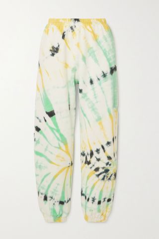 Sprwmn + Tie-Dyed Cotton-Jersey Track Pants