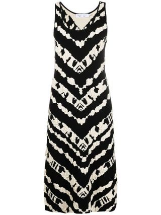 Proenza Schouler + White Label Tie-Dye Sleeveless Dress