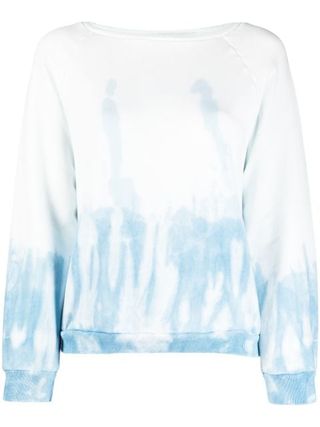 Nili Lotan + Tie Dye Print Sweatshirt