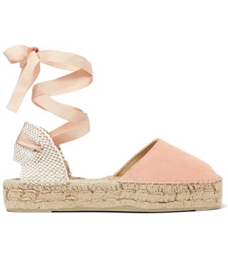 Manebi + Hamptons Suede Espadrilles