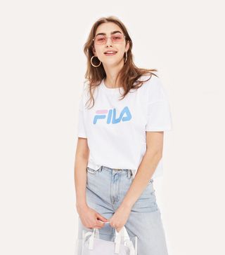 Fila + Crop Logo T-Shirt