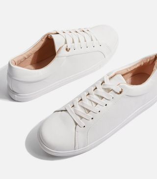 Topshop + Cookie Lace Up Trainers