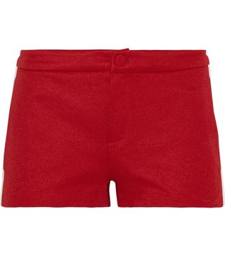Gucci + Ribbed Knit-Trimmed Tech-Jersey Shorts