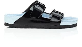 Birkenstock + Arizona Patent Leather Double-Buckle Sandals