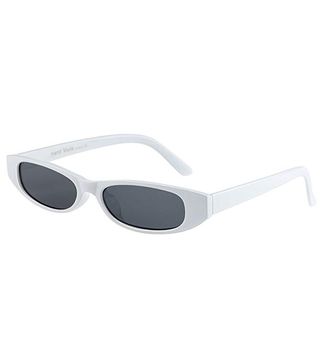Buauty + Rectangle Small Frame Sunglasses