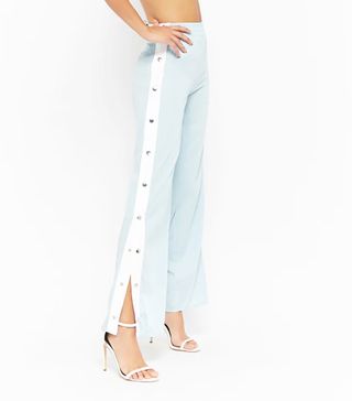 Forever 21 + Contrast Stripe Tearaway Pants