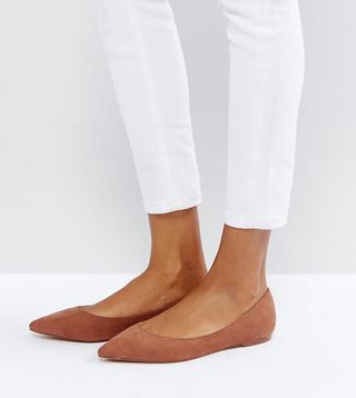 ASOS + Latch Pointed Ballet Flats