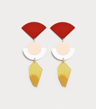 Mango + Mixed Pendant Earrings