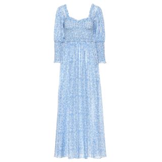 Ganni + Linaria Cotton and Silk Dress