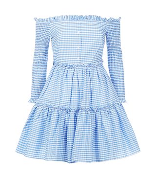 OWNTHELOOK.COM + Gingham Tiered Dress