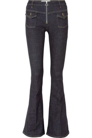 Victoria by Victoria Beckham + High-Rise Flared Jeans