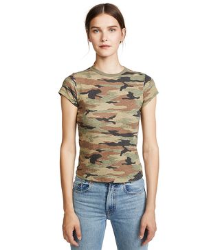 Re/Done + Camo Slim Tee