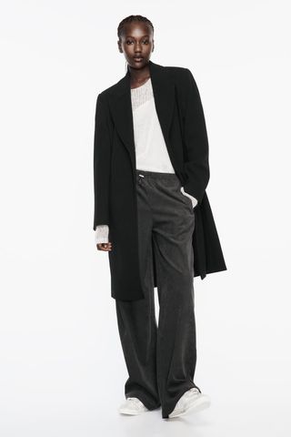 Zara + Fitted Soft Coat