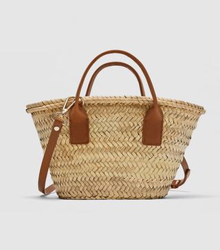 Zara + Mini Basket Bag