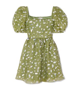 Stine Goya + Monika Sequin-Embellished Silk-Chiffon Mini Dress