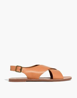 Madewell + The Boardwalk Crossover Sandal