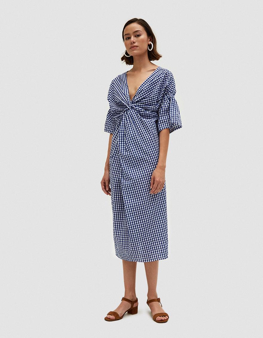Farrow + Daytona Dress in Gingham
