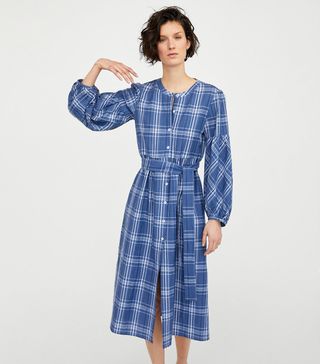 Zara + Check Tunic