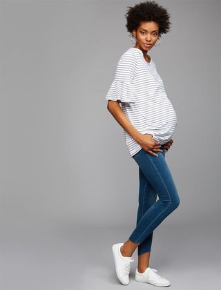 Sam Edelman + Secret Fit Belly Stiletto Skinny Ankle Maternity Jeans