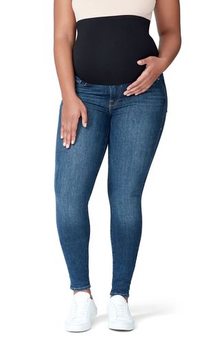 Good American + The Home Stretch Maternity Skinny Jeans