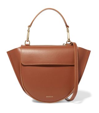 Wandler + Hortensia Mini Leather Shoulder Bag