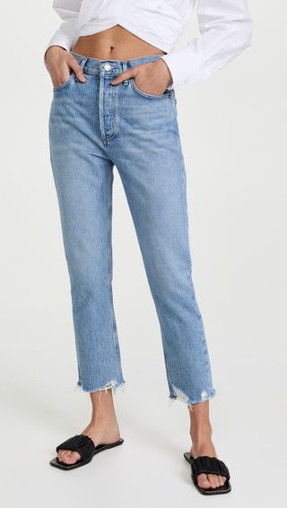 Agolde + Riley Crop Jeans