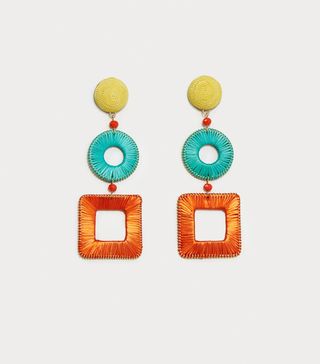 Mango + Geometric Earrings
